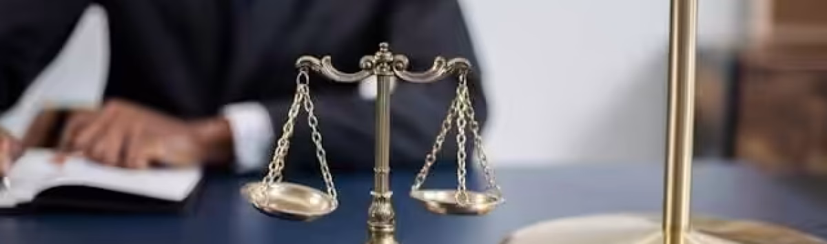 balance scale on the table